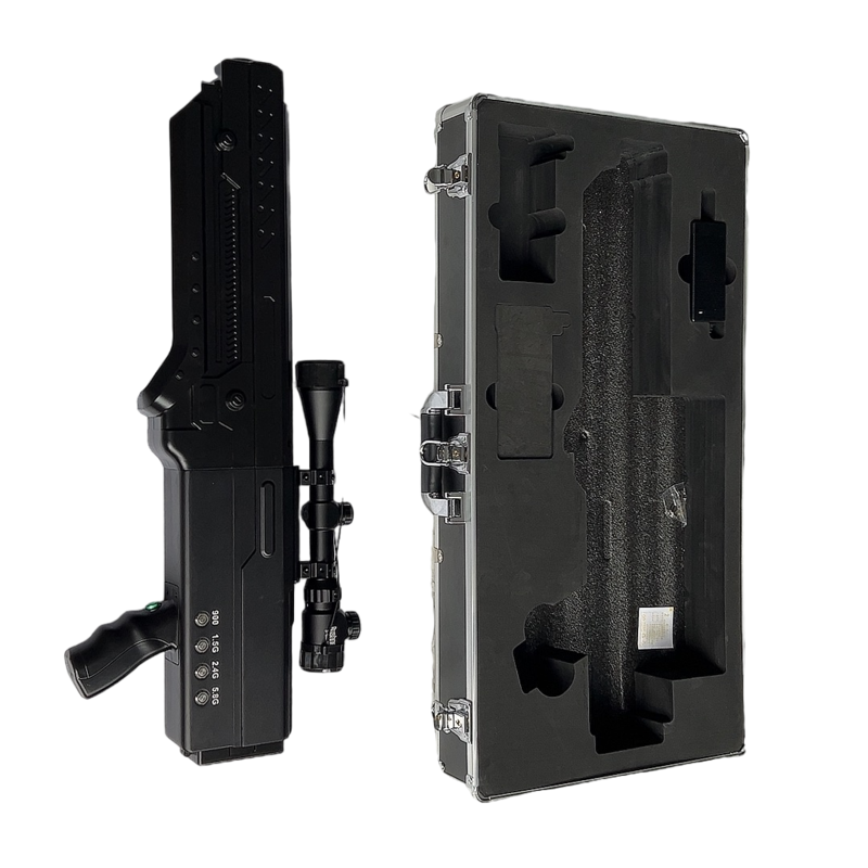  阿克塞手持便携式枪型低空防御反制四通道A型