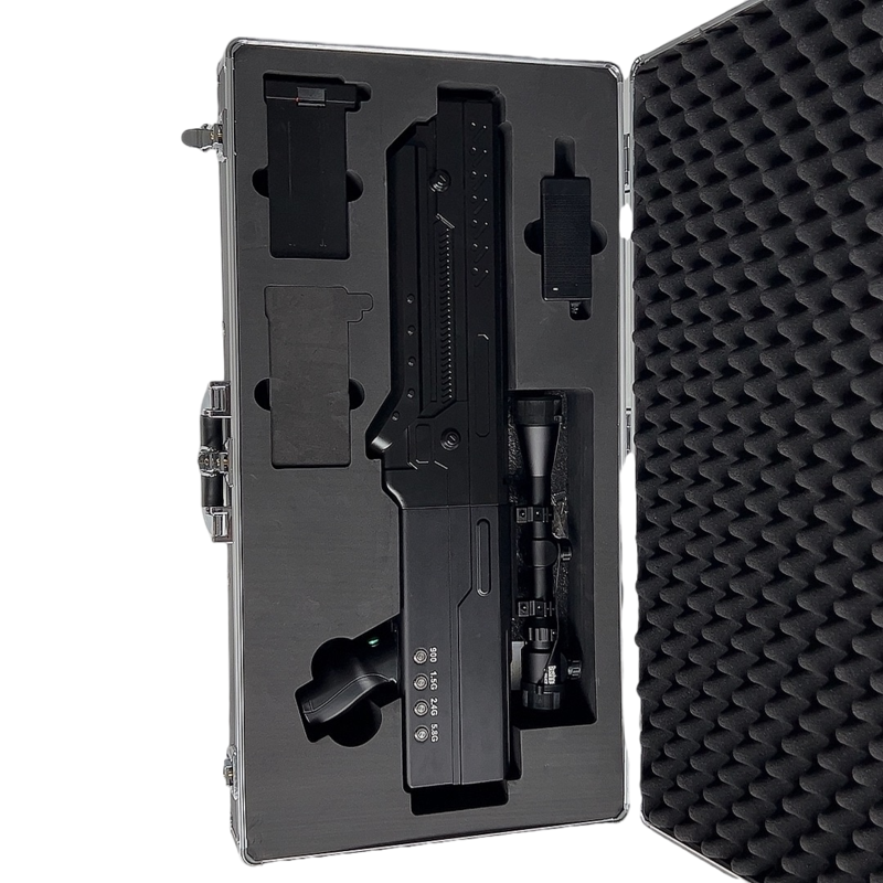  阿克塞手持便携式枪型低空防御反制四通道B型