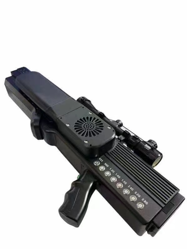  阿克塞手持便携式枪型低空防御反制八通道